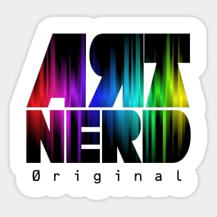 Artnerd - colorsine Sticker